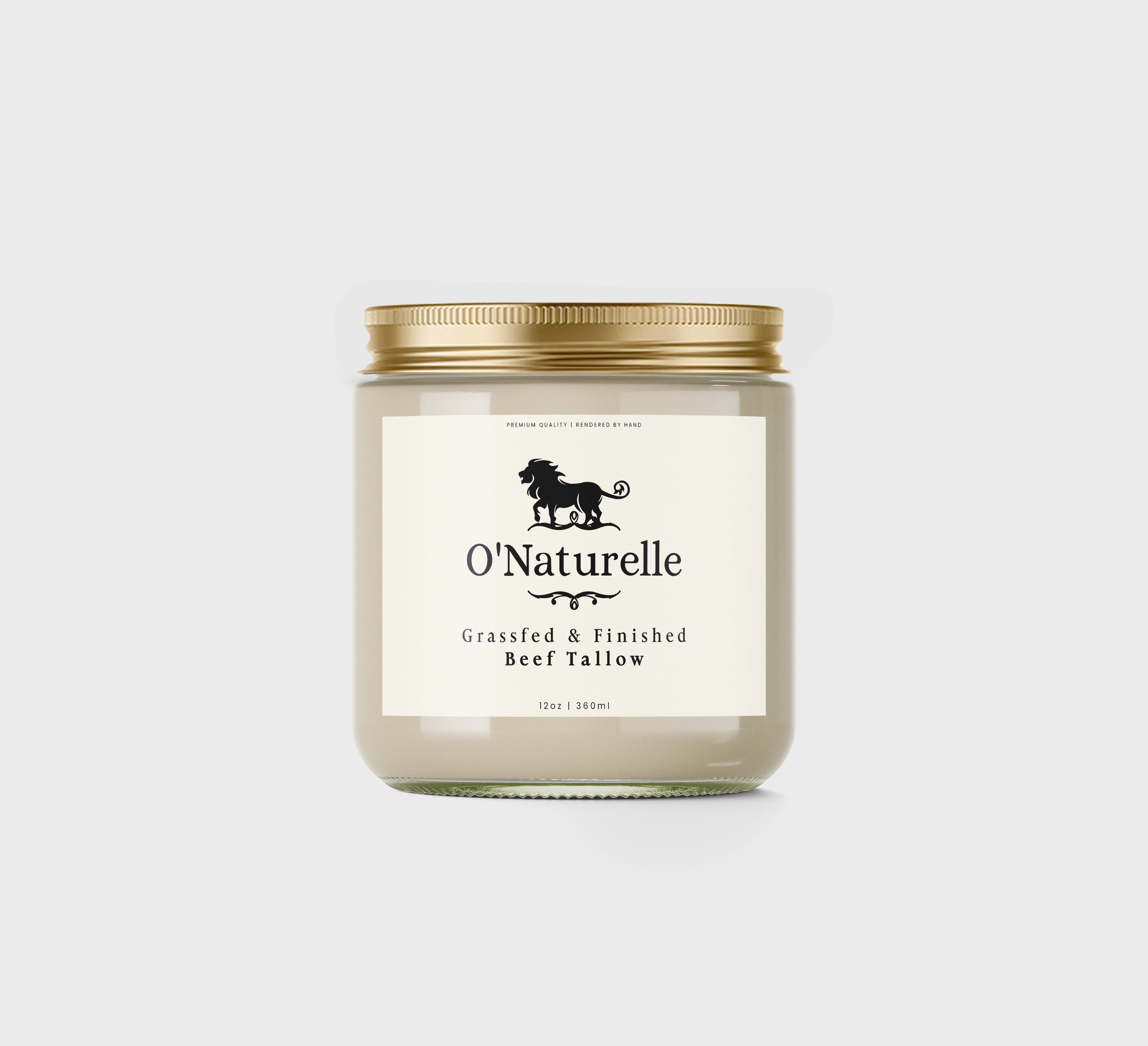 100% Pure Grass Fed Beef Tallow