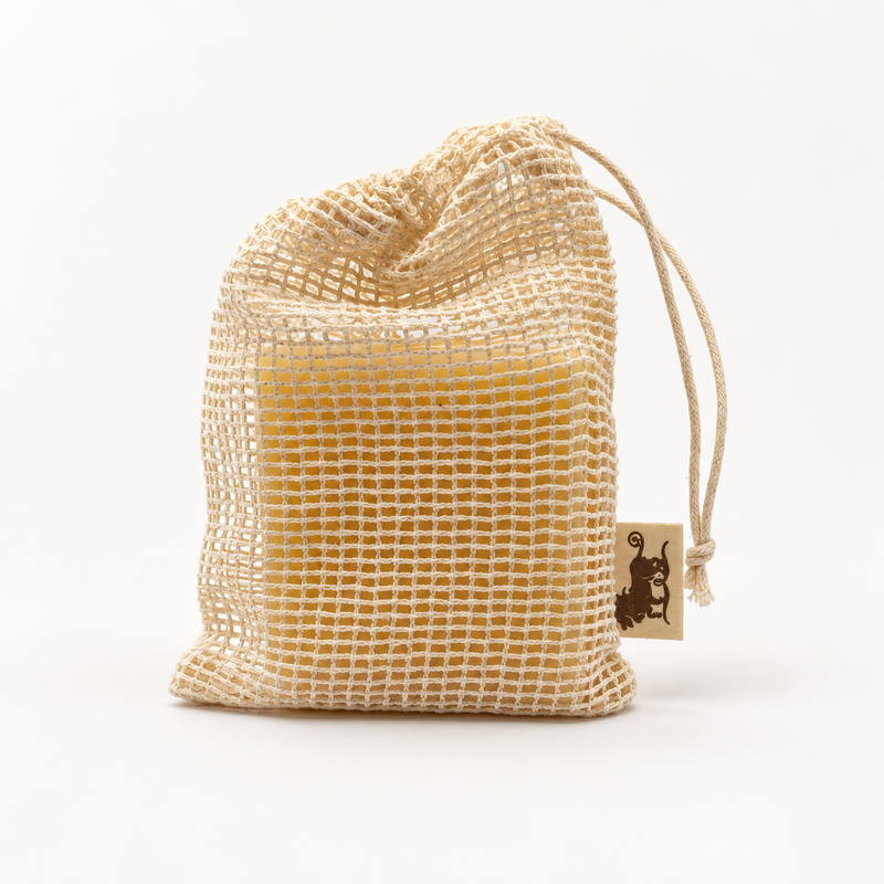 Cotton Soap Bag