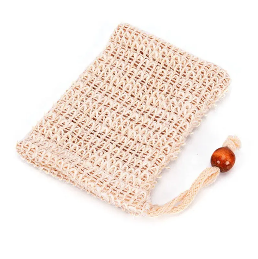 Exfoliating Soap Bag & Soap Saver (Organic Sisal)